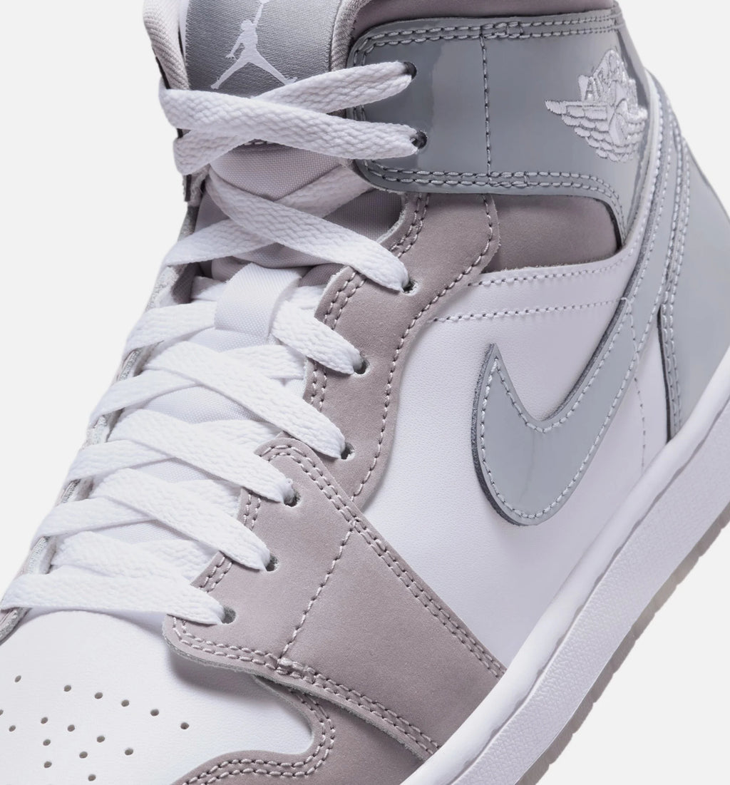 Air Jordan 1 Mid SE Cool Grey Mens Lifestyle Shoe Cool Grey Medium Grey