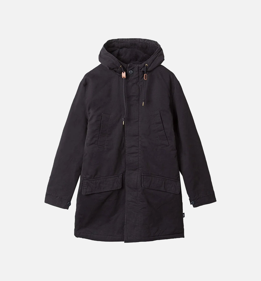 Military Parka Mens Jacket Navy
