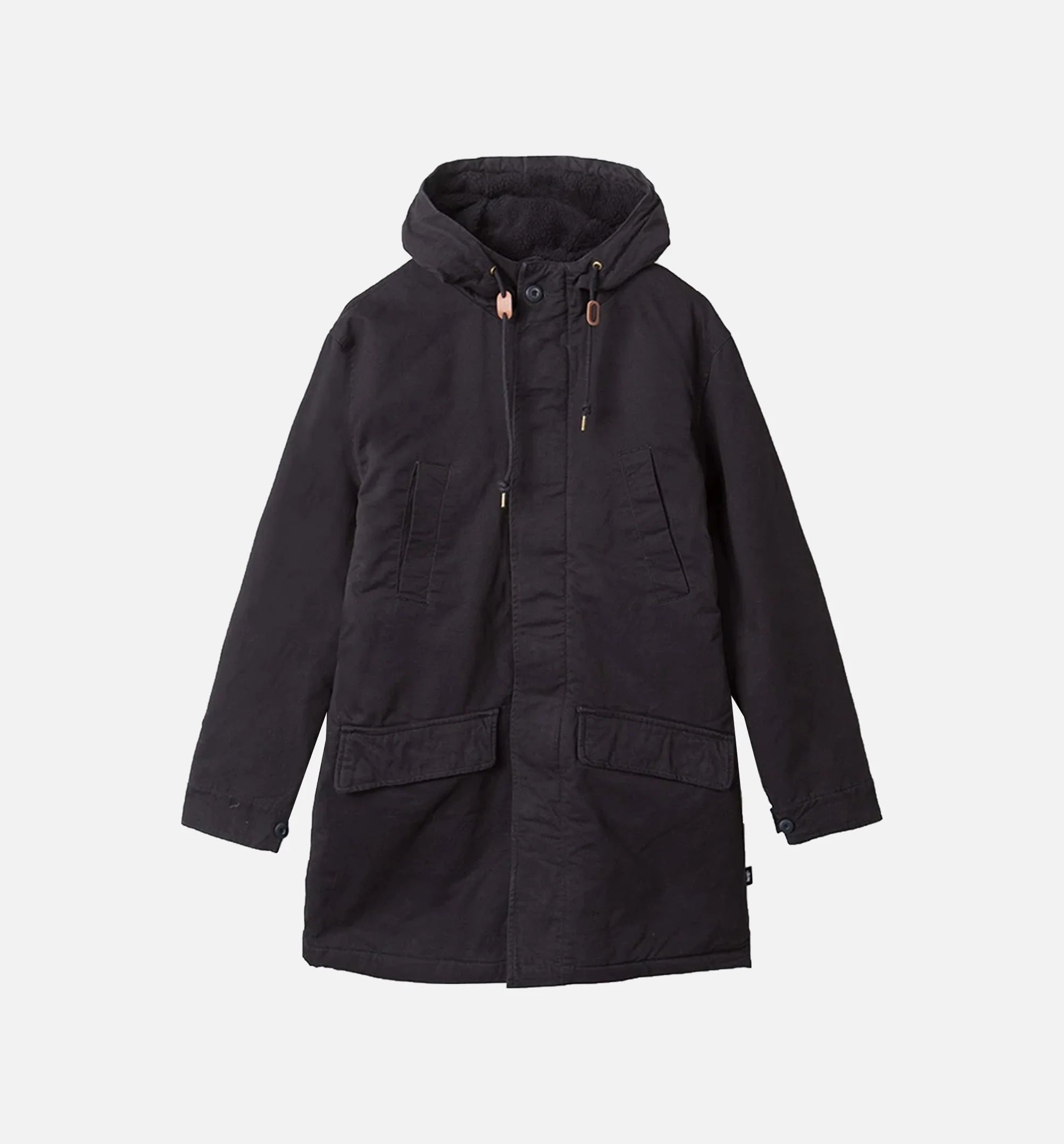 Military Parka Mens Jacket Navy