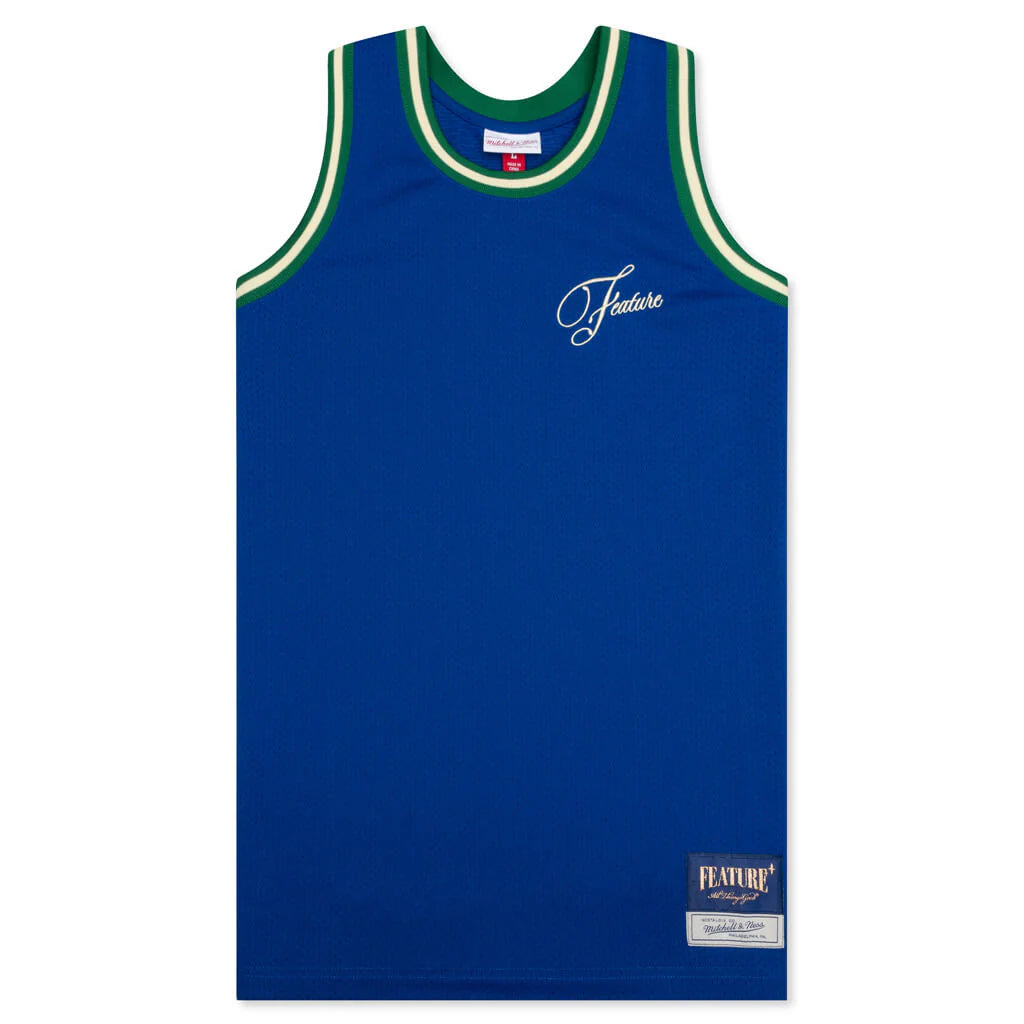 Feature x Mitchell Ness Jersey Blue