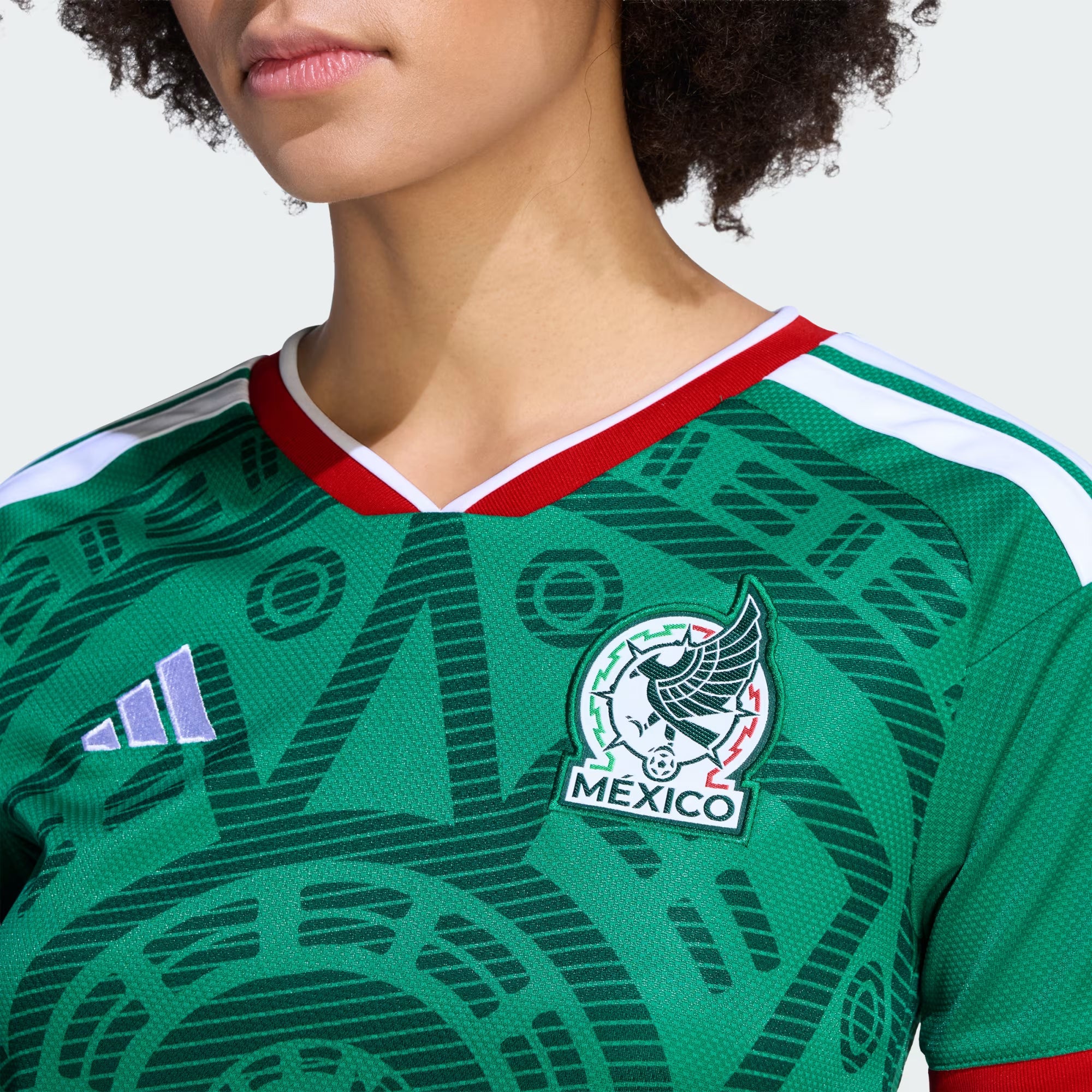adidas Mexico Home Womens Soccer Jersey 26 Green
