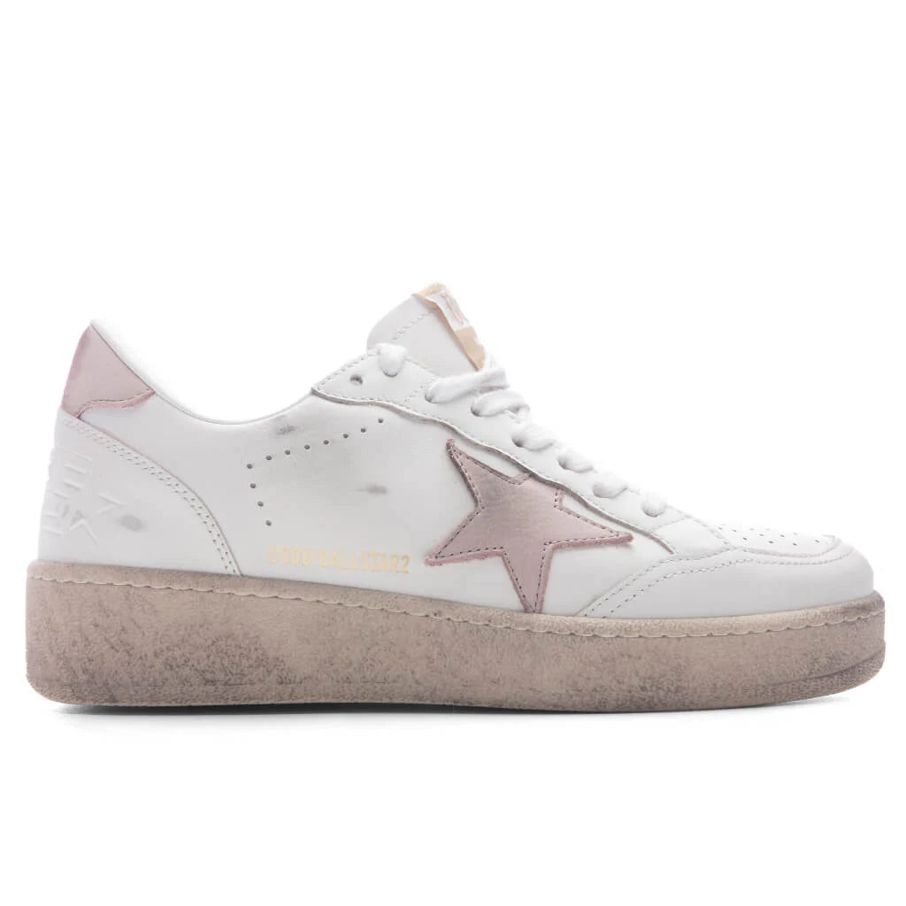 Womens Ball Star 2 White Pink