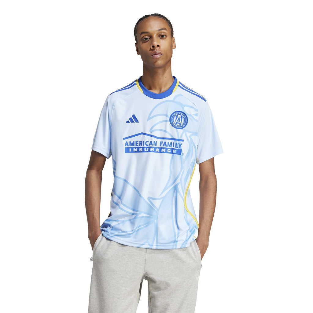 adidas Mens Atlanta United Away Jersey 24 25 Blue