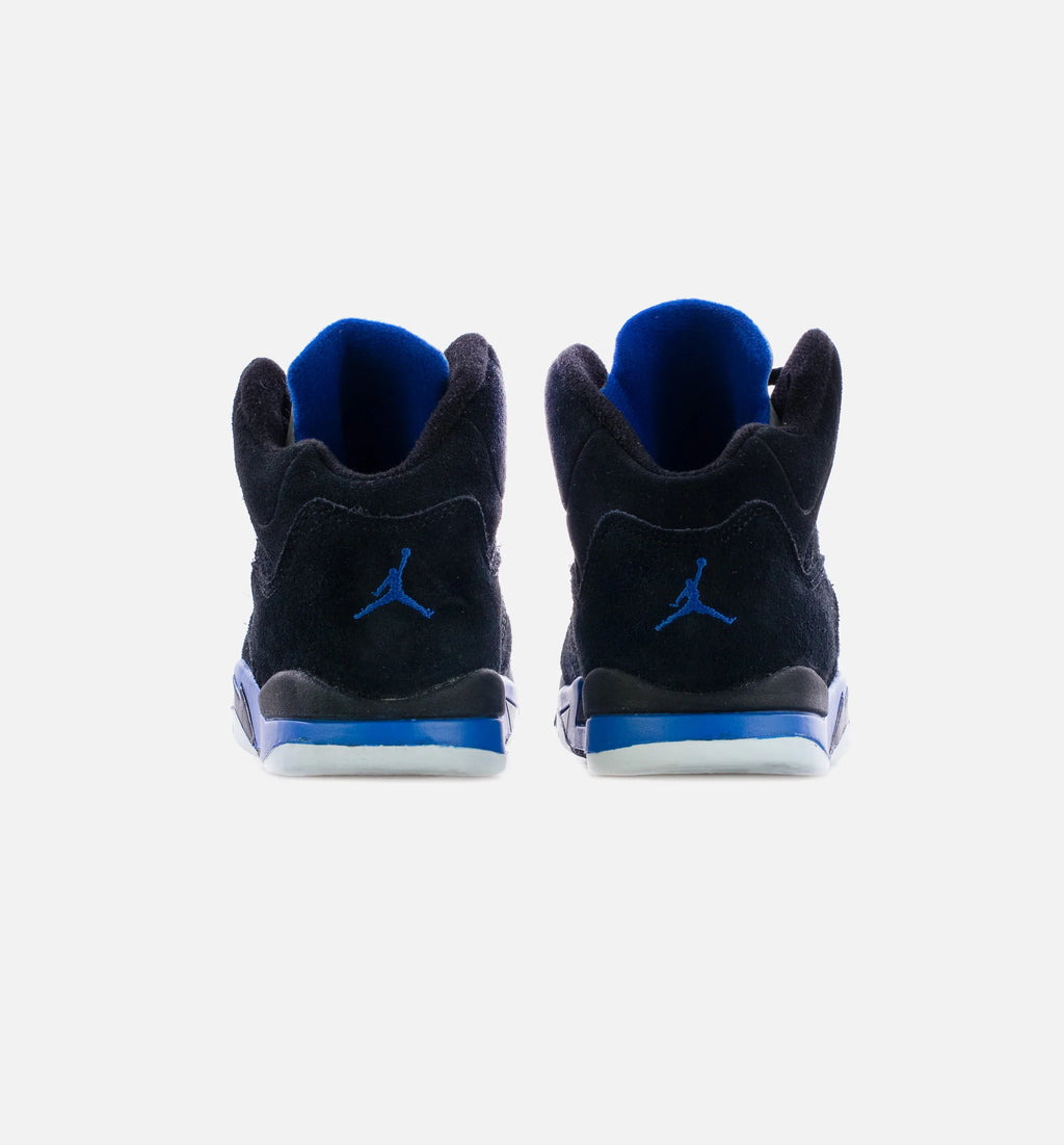 Air Jordan 5 Retro Racer Blue Preschool Lifestyle Shoe Black Blue