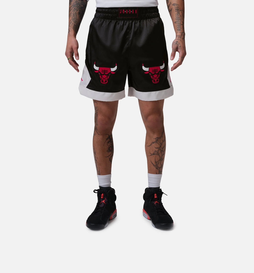 Flight Muay Thai Mens Shorts Black Sail University Red
