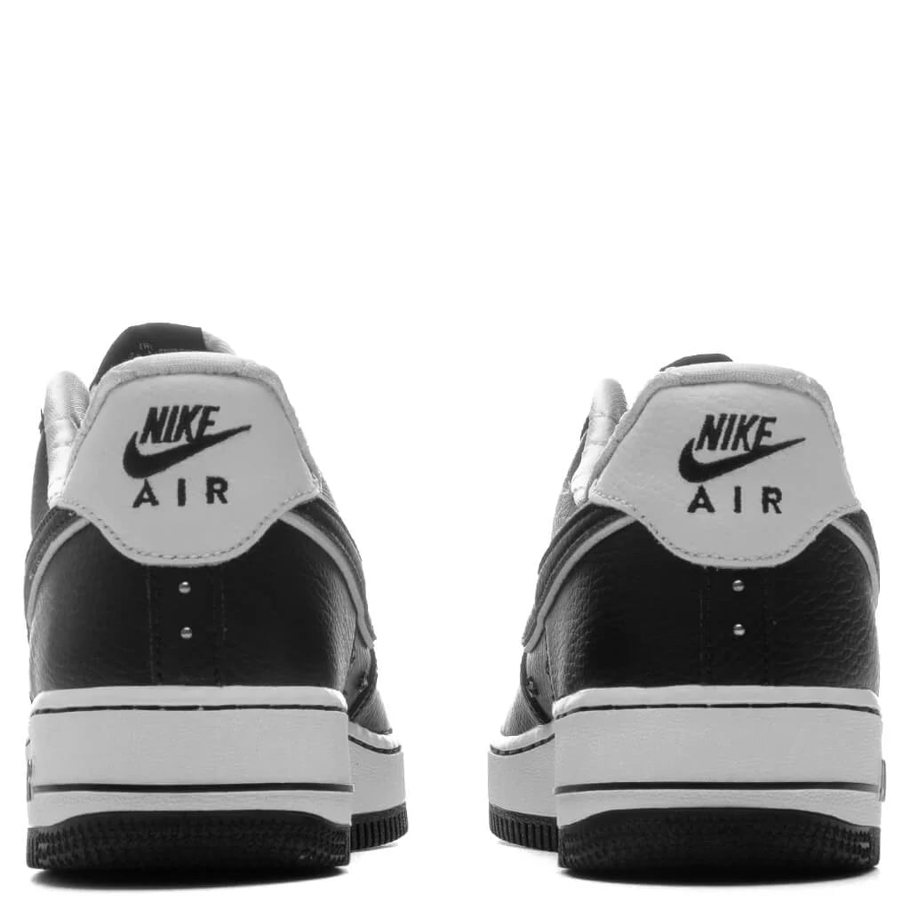 Air Force 1 07 PRM Black Summit White Metallic Dark Grey