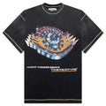 Where Theres Smoke Theres Fire Tee Vintage Black