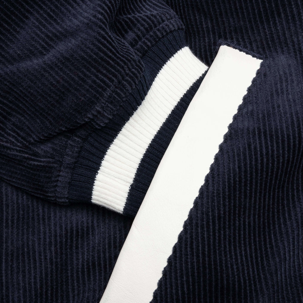 General Corduroy Varsity Jacket Navy