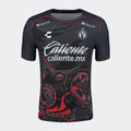 Charly Mens Xolos Third Jersey Authentic 24 25 Black Red