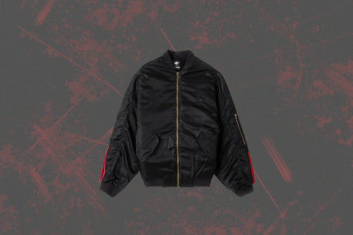 Adidas Originals x Willy Chavarria Satin Bomber Black