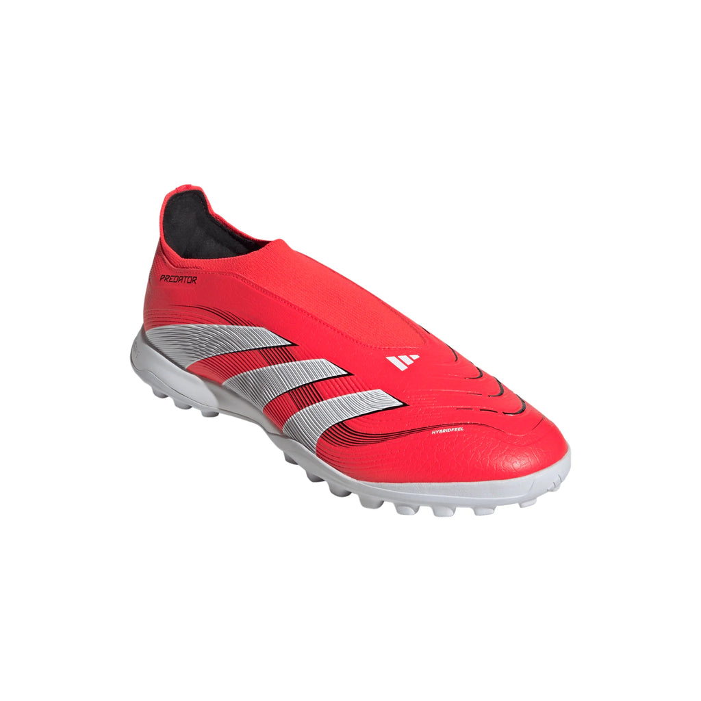 adidas Predator League Laceless Turf Boots Red White
