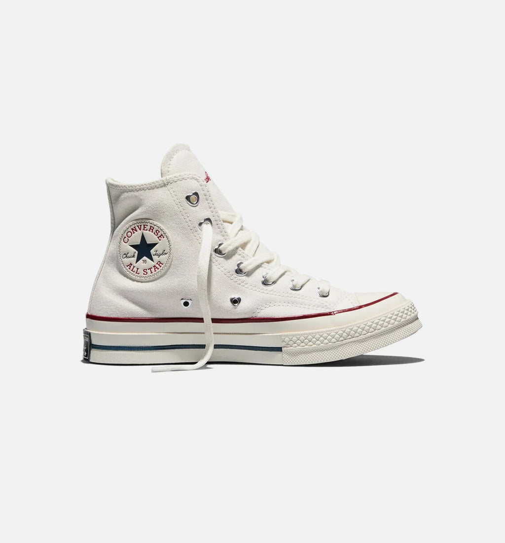 Chuck 70 Valentines Day Mens Lifestyle Shoe Vintage White Egret Days Ahead Red