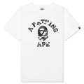 Kids City Camo College Tee White