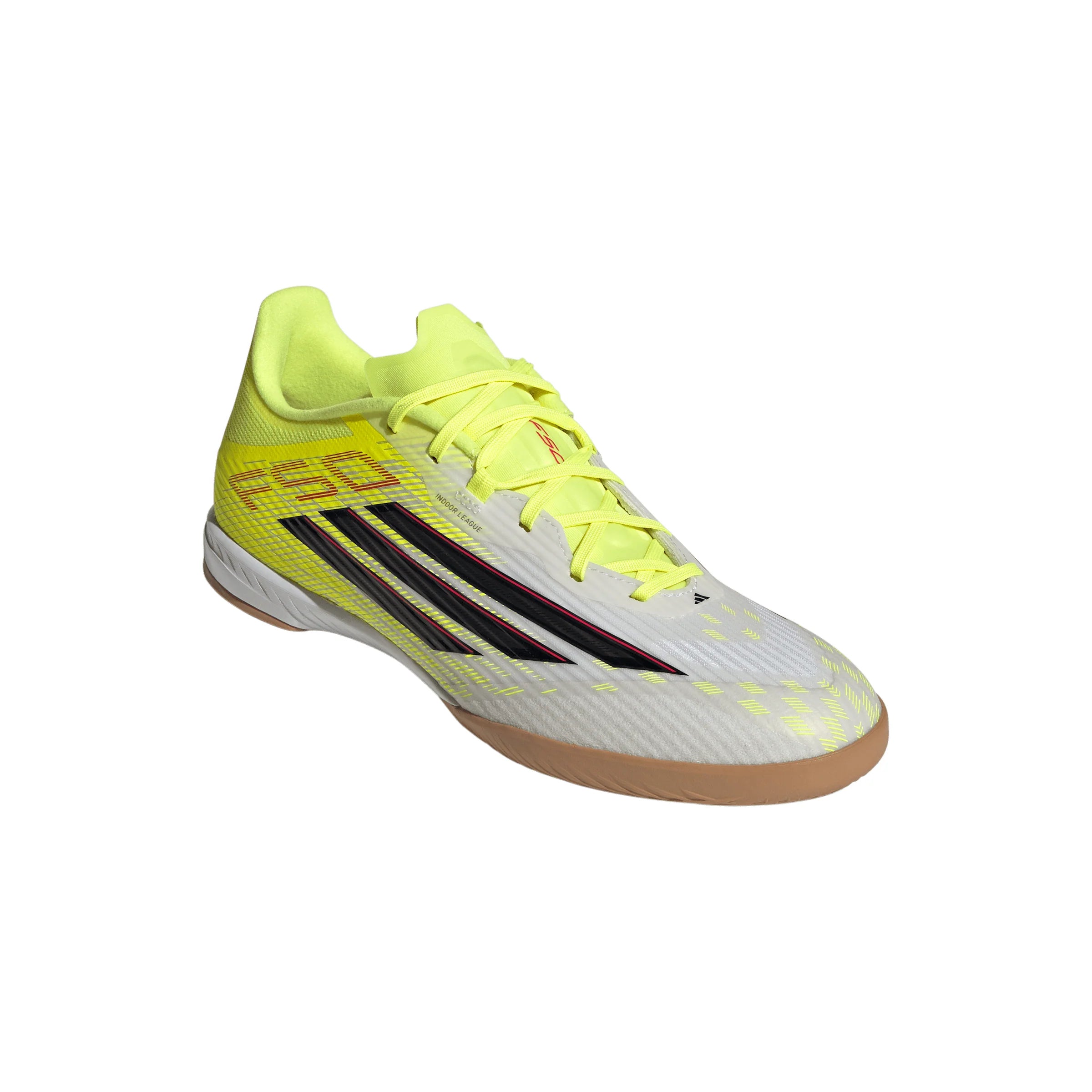 adidas F50 League IN Indoor Mens Soccer Shoes Yellow Black Red