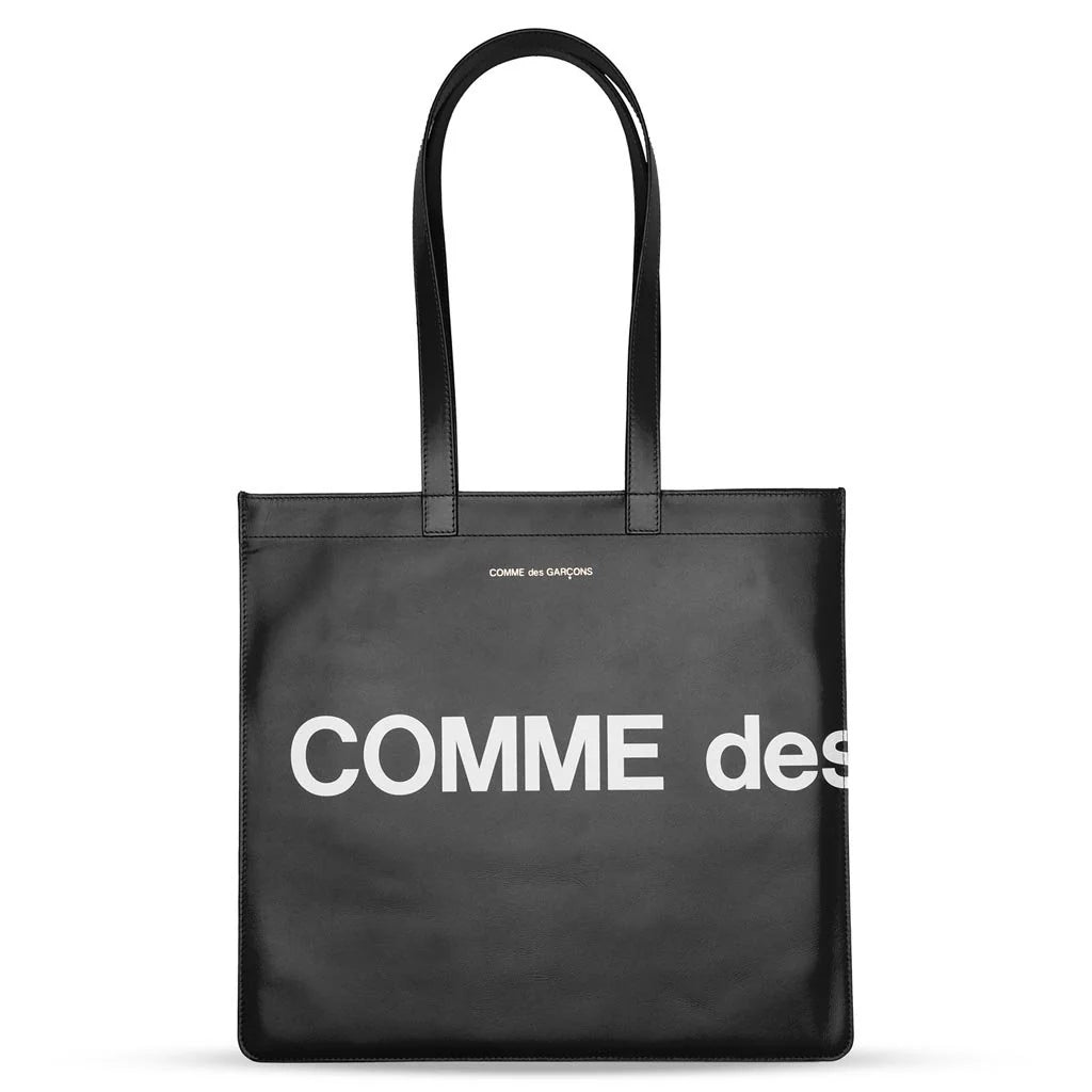 Comme des Garcons SA9001HL Huge Logo Tote Bag Black