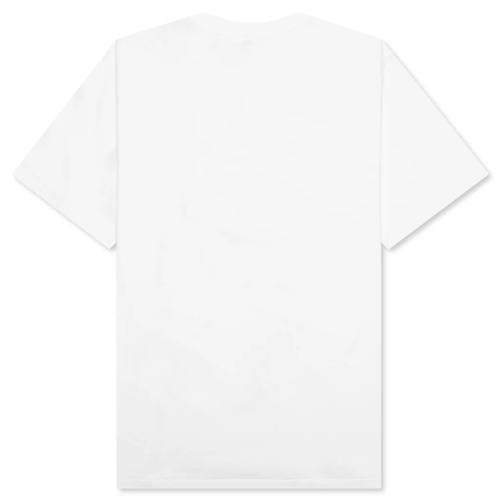 Glitch Art College College Tee White