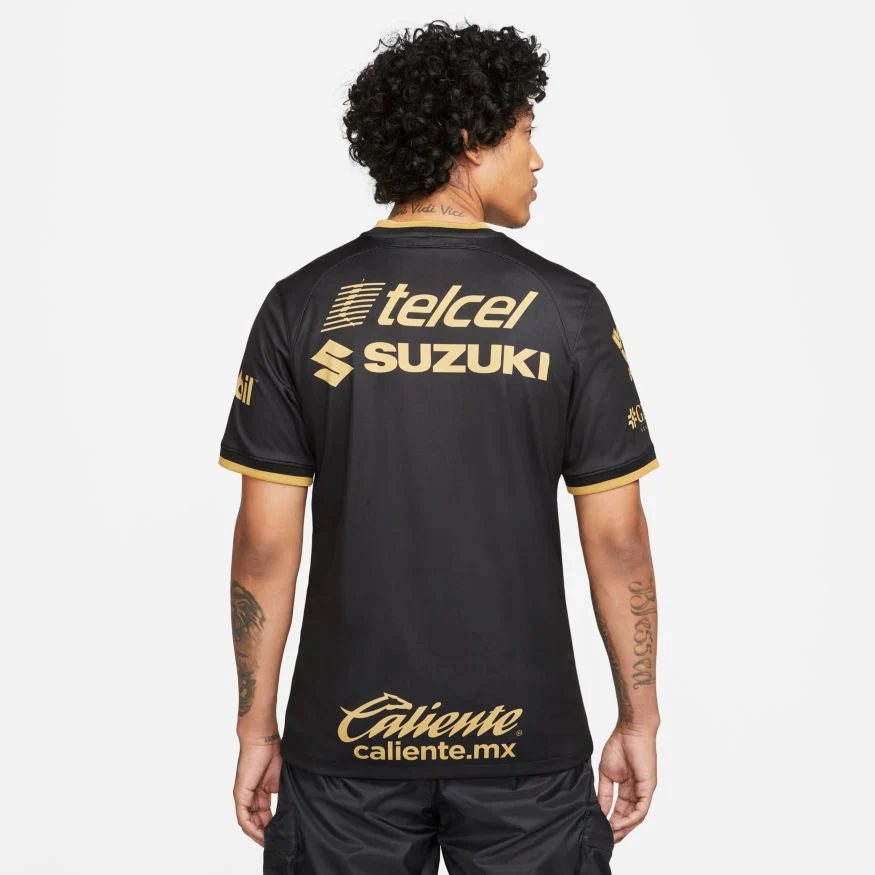 Nike Pumas Third Stadium Jersey 23 Black Truly Gold Truly Gold