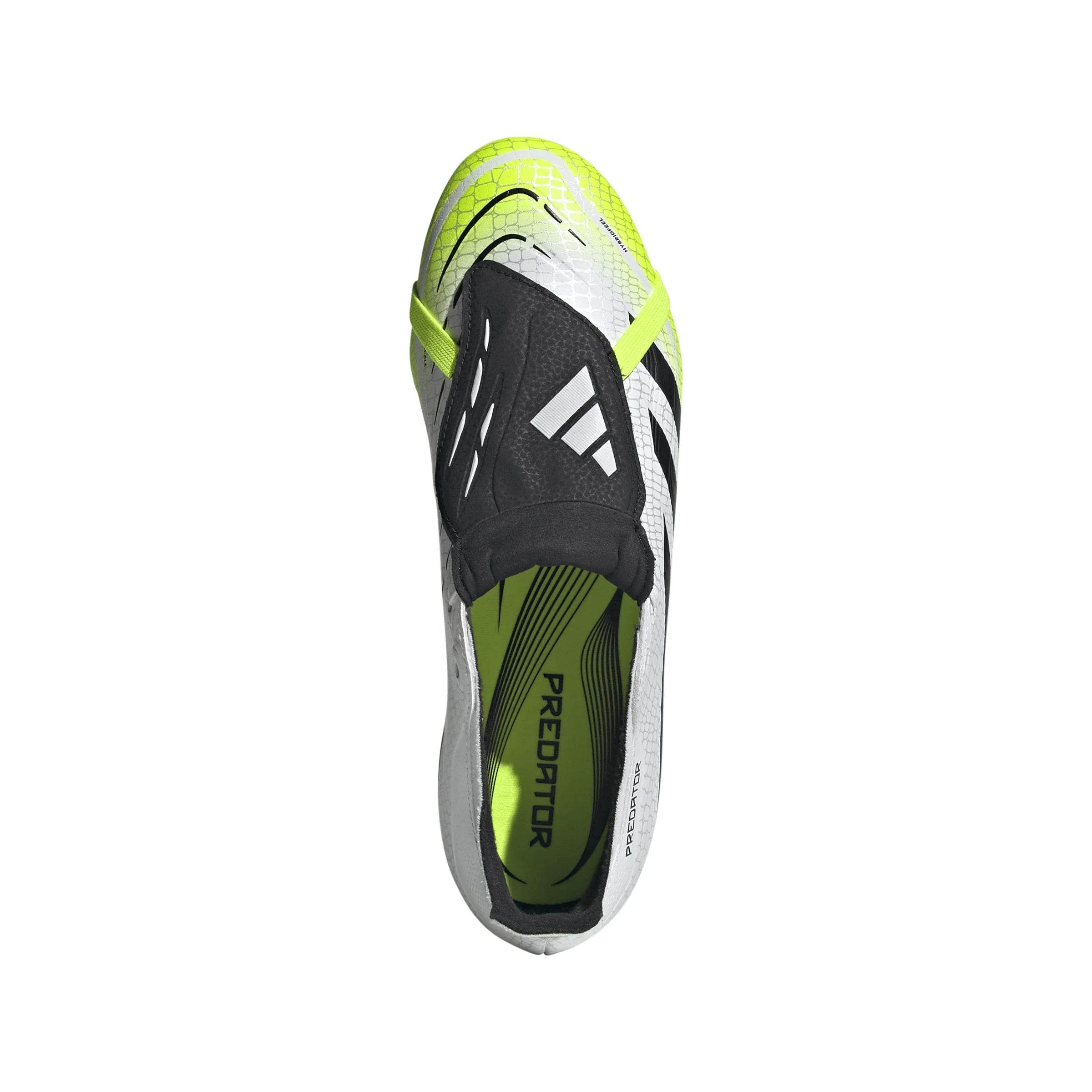 adidas Predator League Fold Over Tongue Firm Multi Ground Soccer Cleats White Black