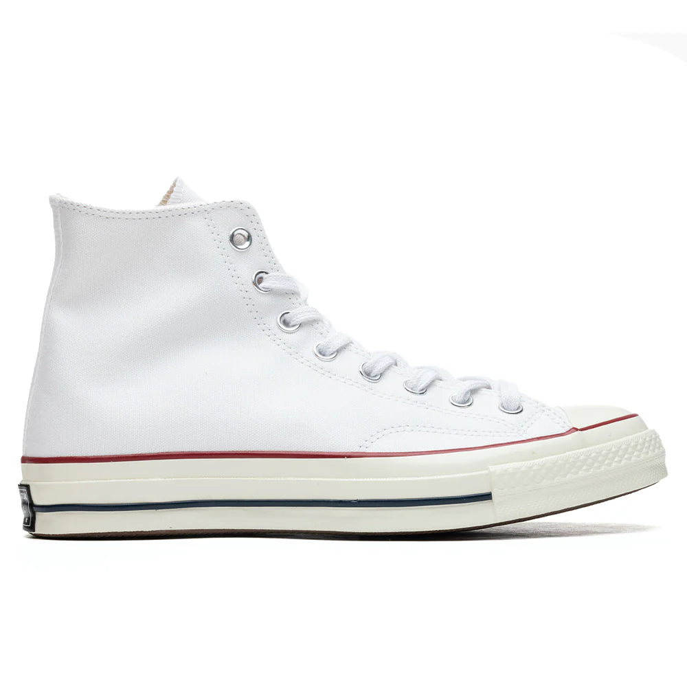 Chuck 70 Hi White Garnet Egret