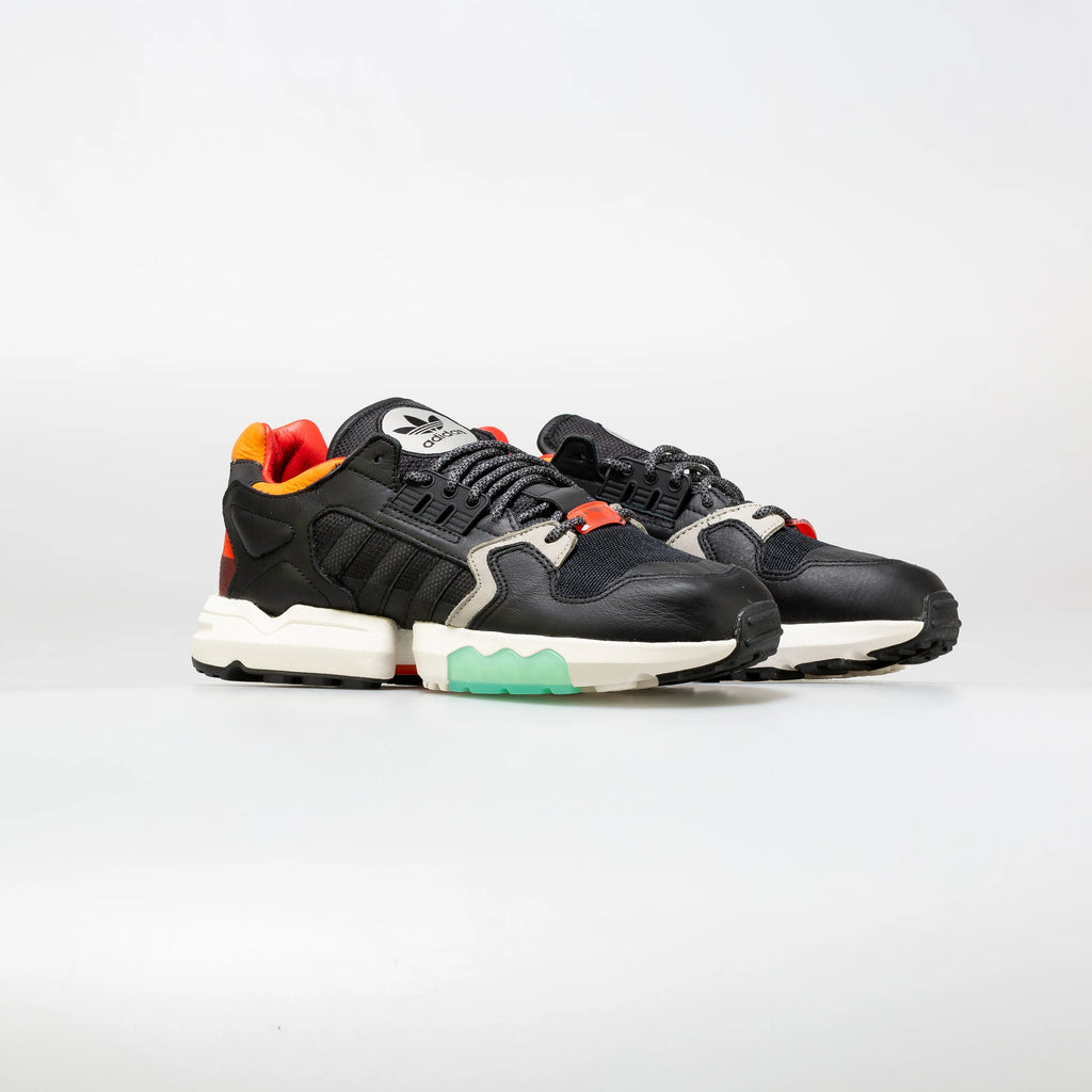 ZX Torsion Mens Lifestyle Shoe Black Green