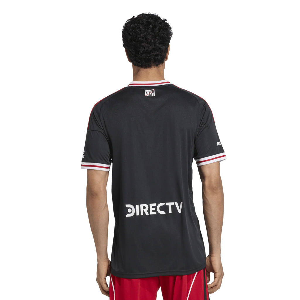 adidas River Plate Away Mens Soccer Jersey 25 26 Black