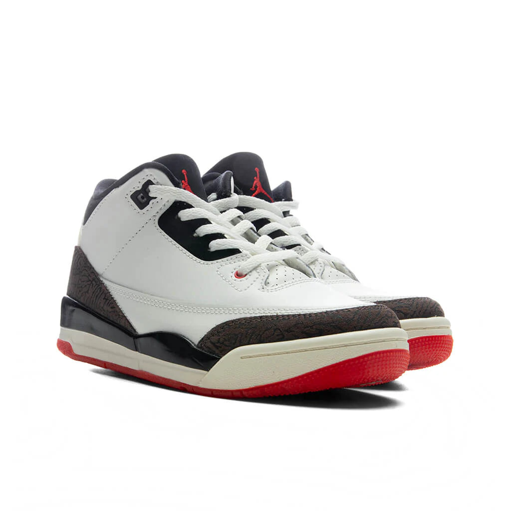 Air Jordan 3 Retro OG Worlds Best Dad PS Sail Black University Red Pale Ivory