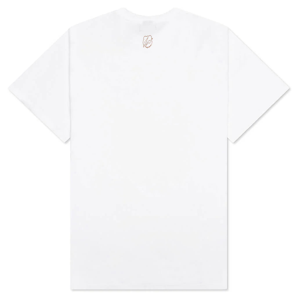 Medicom Toy x fragment design Fur Logo BERTEE White