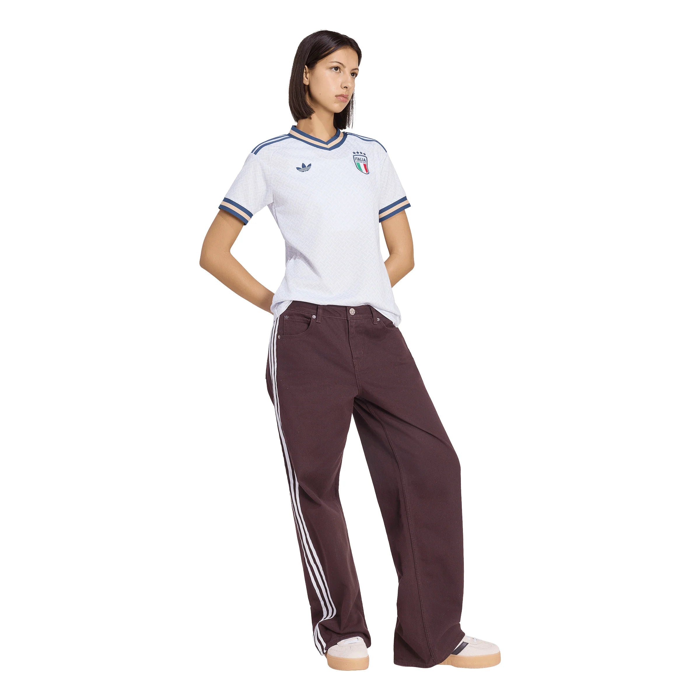adidas Italy Away Womens Soccer Jersey 2026 Blue