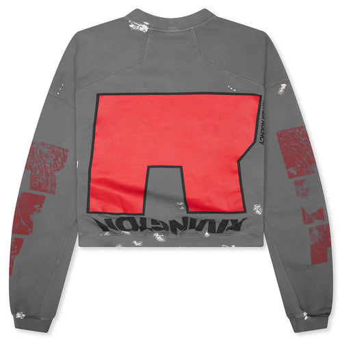 Love Stuff Crewneck Grey