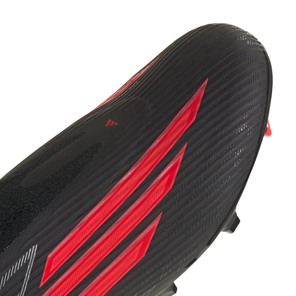 adidas F50 League Laceless FG MG Firm Ground Multi Ground Mens Soccer Cleats Black Red