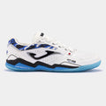 FS REACTIVE 2432 WHITE ROYAL TURF Zapatillas de fútbol sala Fs Reactive 24 para interior color blanco y azul marino