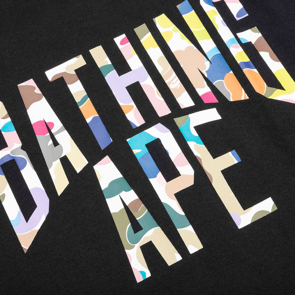Multi Camo NYC Logo Tee M Black
