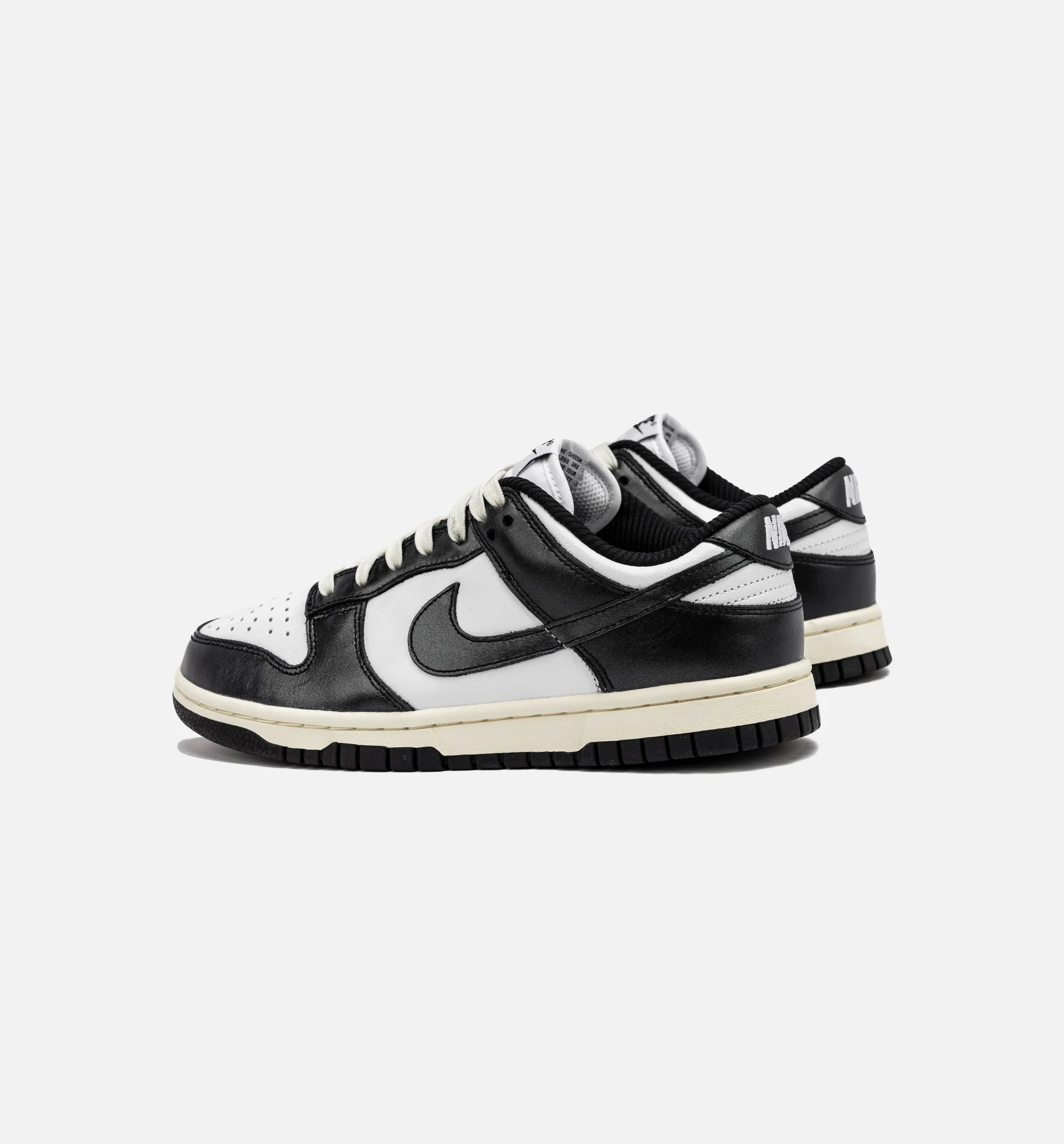 Dunk Low Vintage Panda Womens Lifestyle Shoe Black Coconut Milk