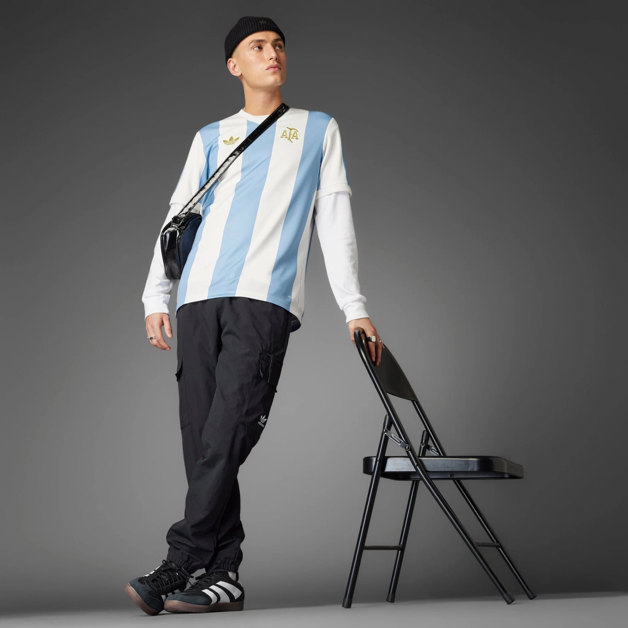 adidas Argentina Anniversary Jersey 24 25 Sky White