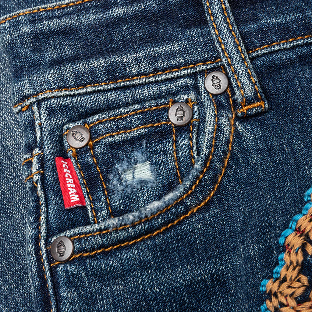 Kids Big Blue Jean Blue Chocolate