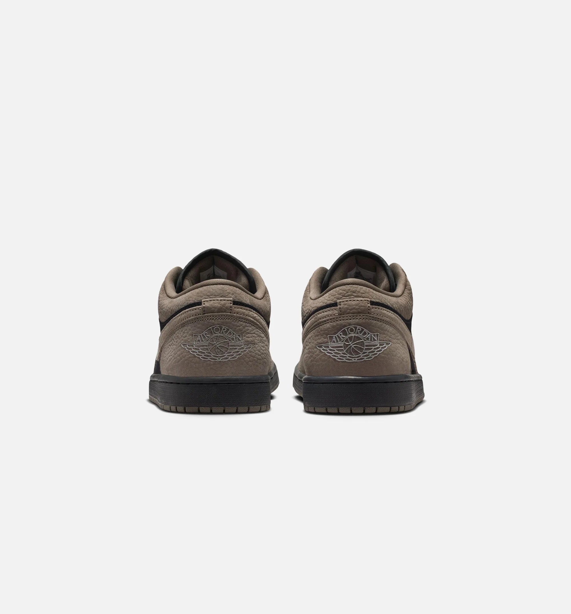Air Jordan 1 Low SE Mens Lifestyle Shoe Black Olive Grey Light Wild Mango