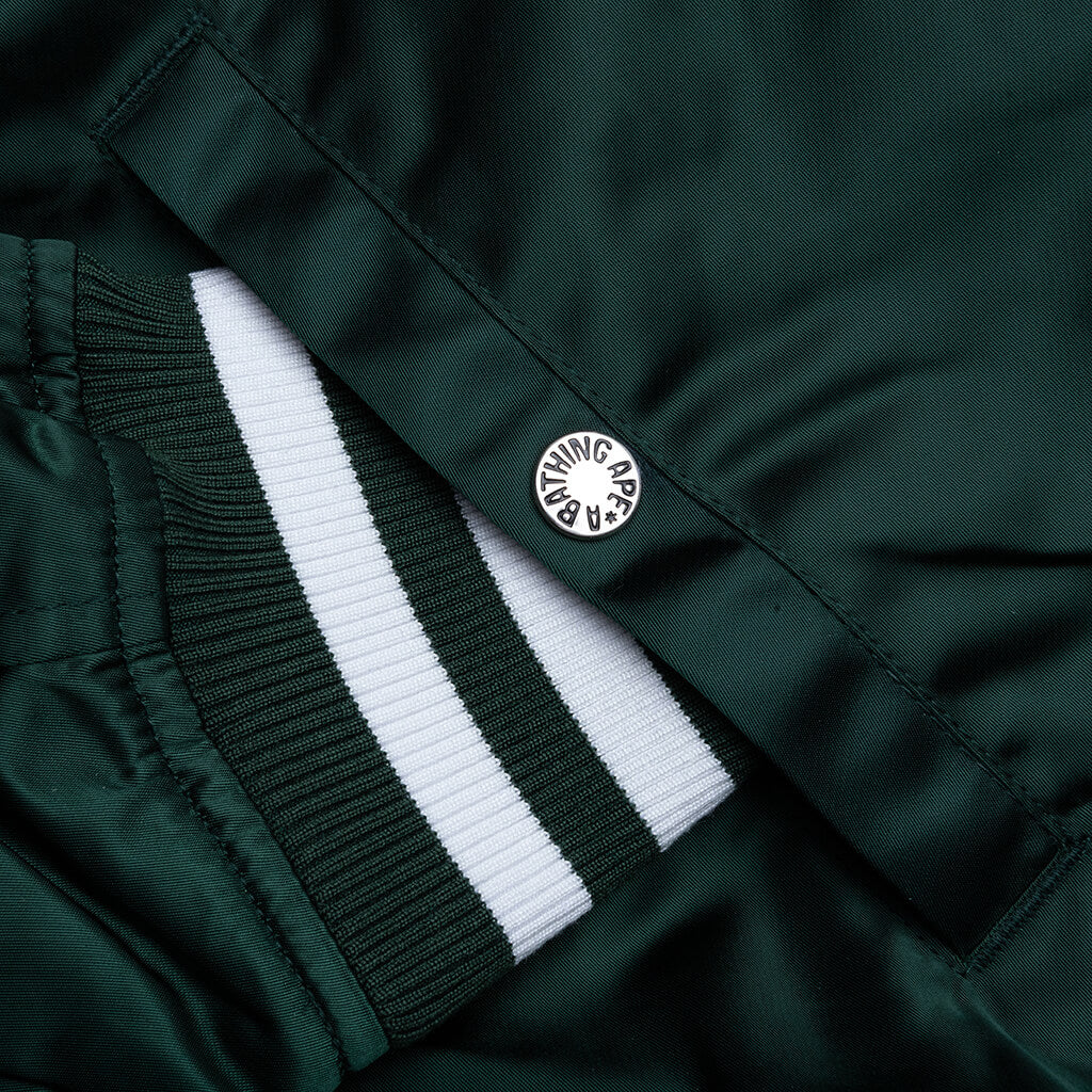 Baseball Varsity Jacket Green
