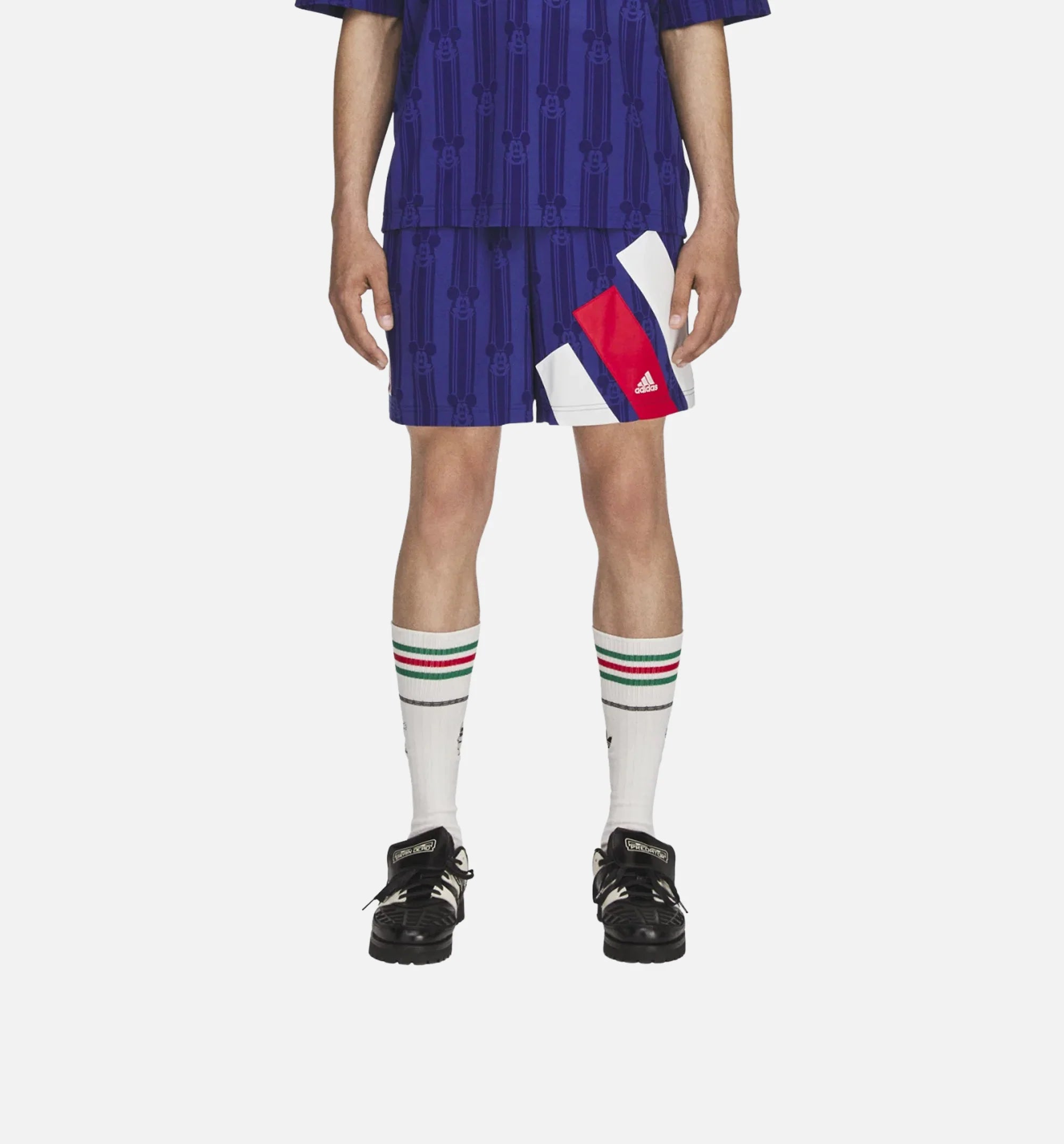 Originals x Brain Dead By Disney Mens Short Blue White Red