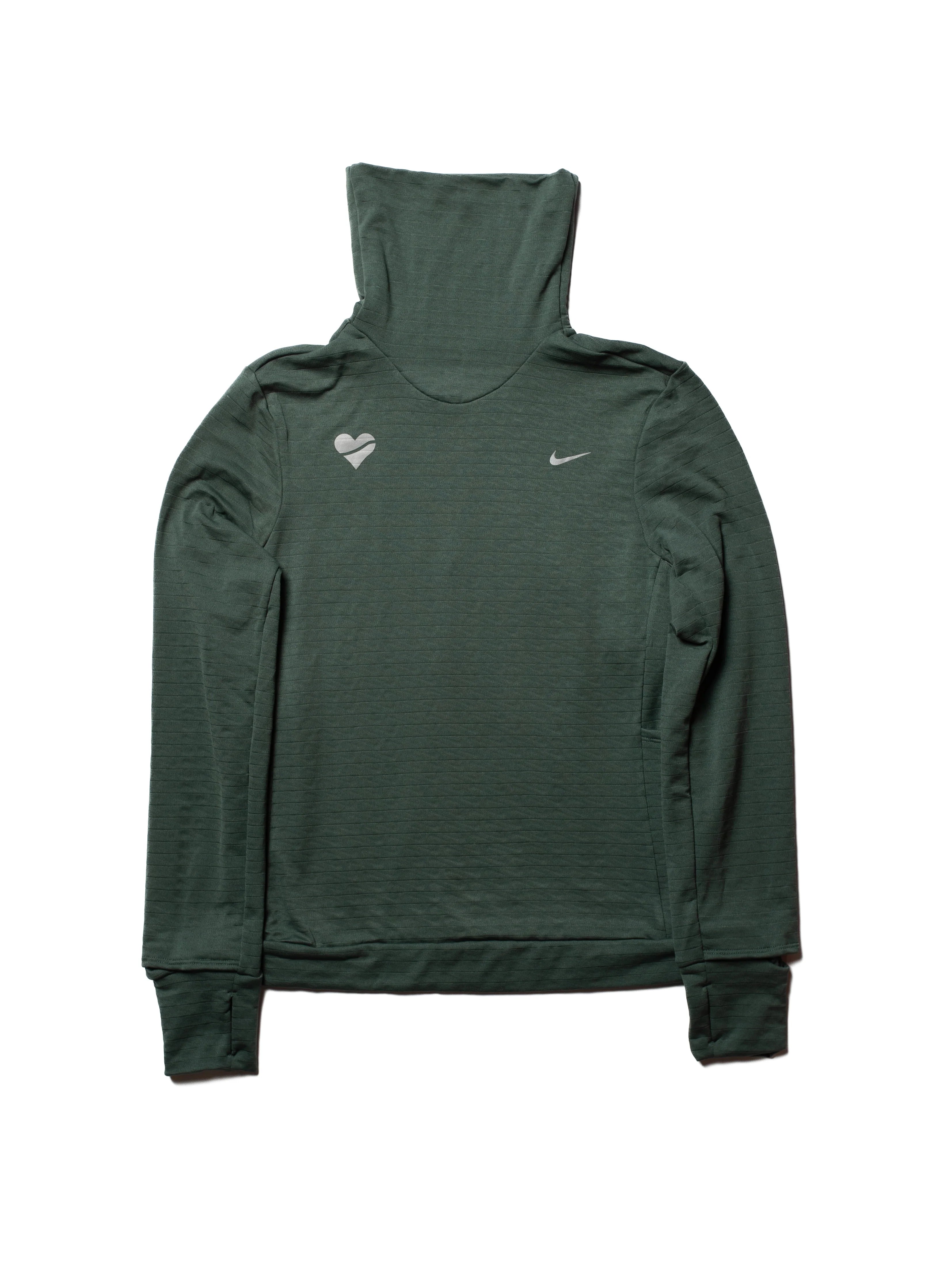 Nike Womens Therma FIT Swift Element Turtleneck Running Top