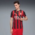 PUMA Mens AC Milan Home Jersey 25 Red Black