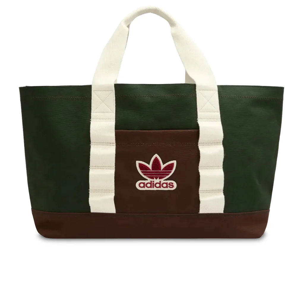 Adidas x CLOT Tote Bag by Edison Chen Green Night Dark Brown
