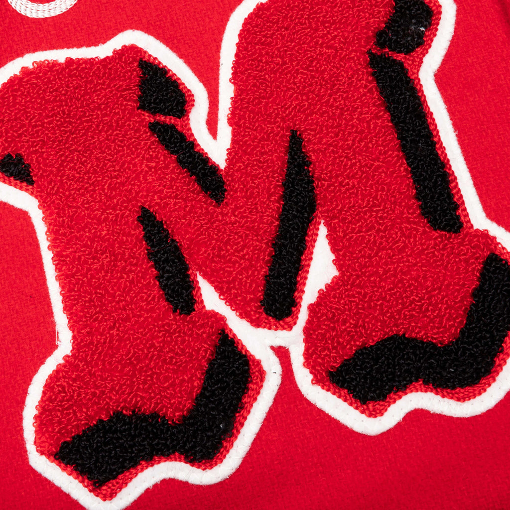 Saint Michael Devil Varsity Jacket Red