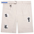 Ornaments Suit Short Khaki