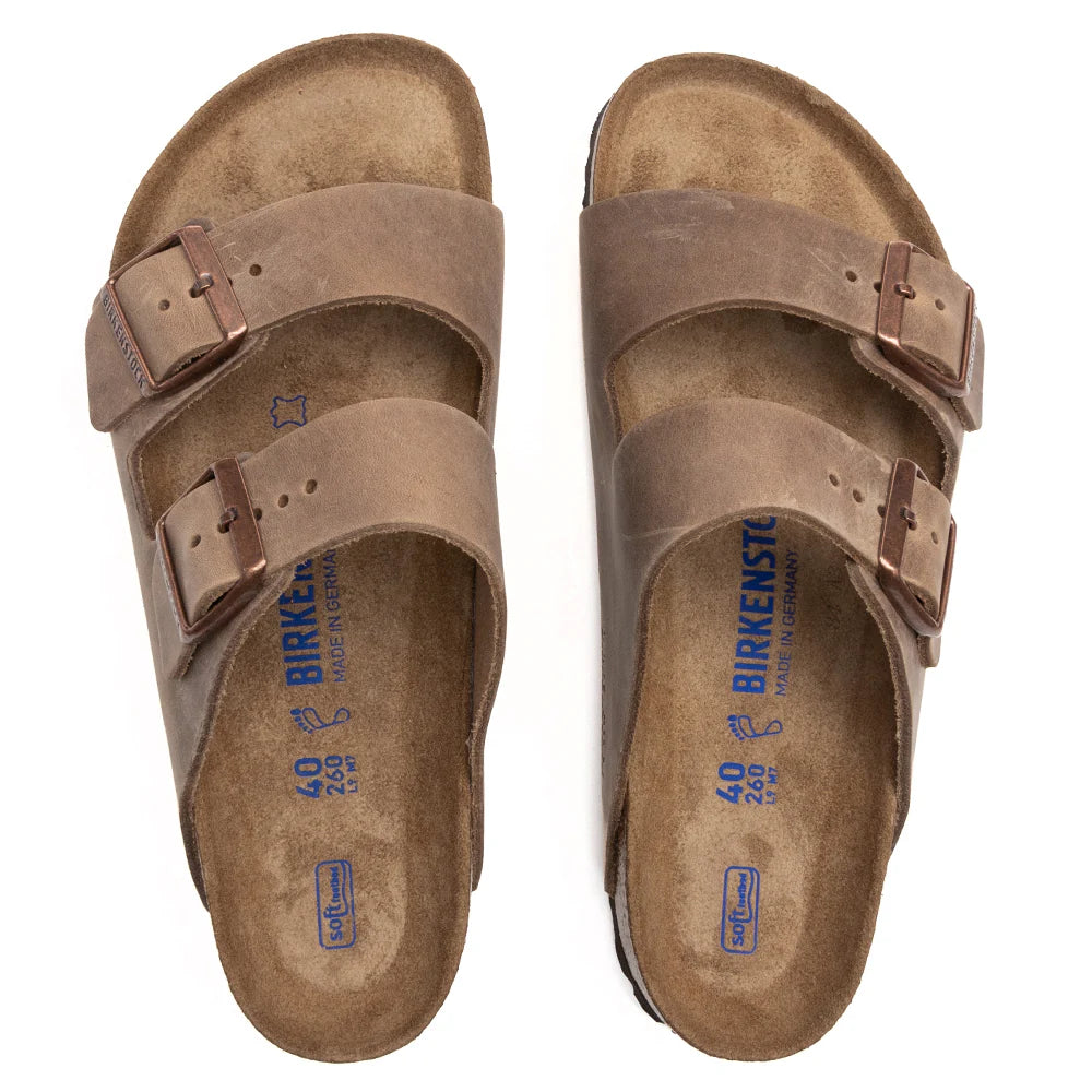 Wide Arizona Soft Footbed Tobacco Brown