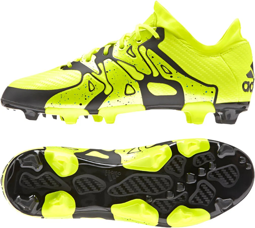 adidas X 151 FG AG Multi Ground Youth Soccer Cleats Solar Yellow Black