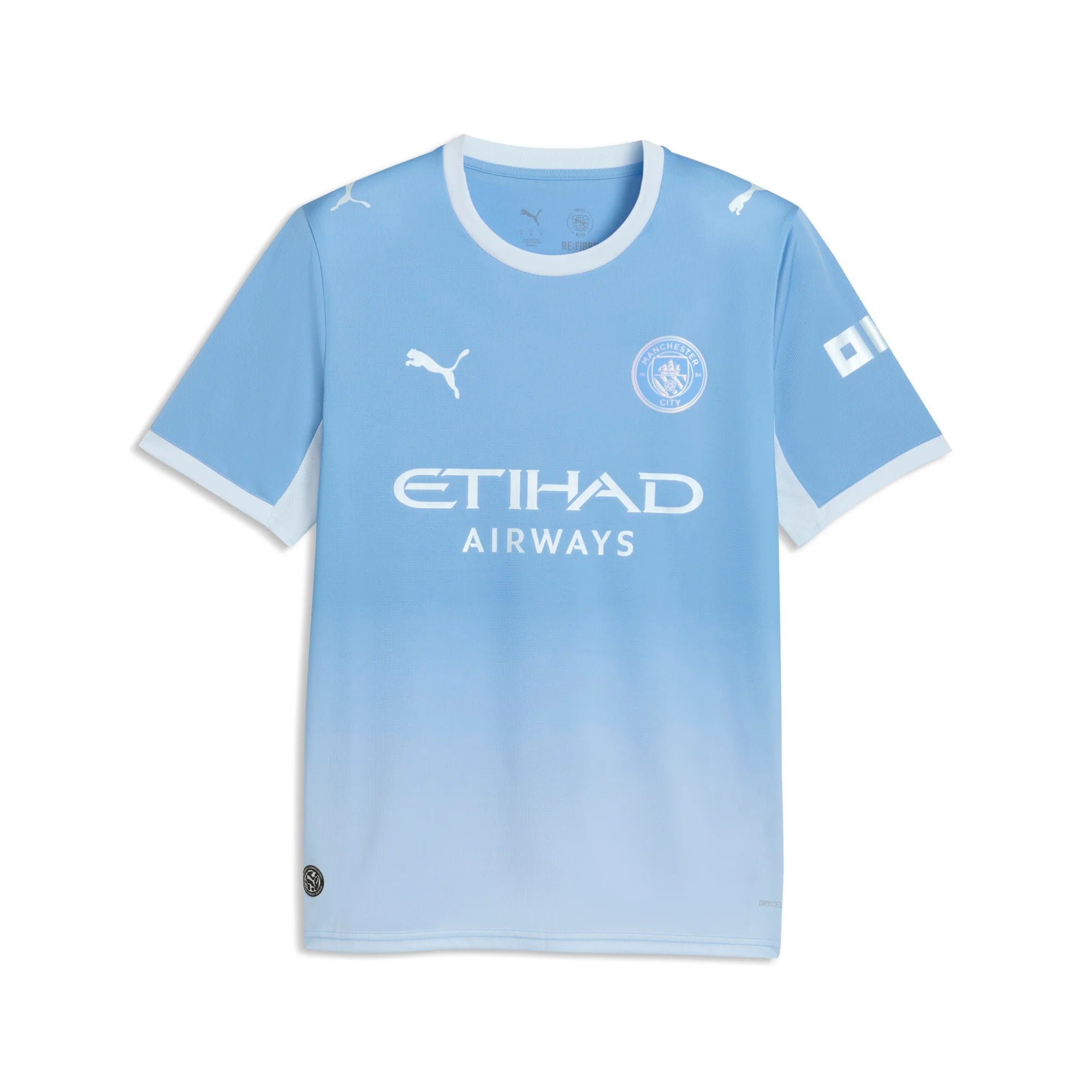 PUMA Manchester City Home Mens Soccer Jersey 2026 Light Blue Icy Blue