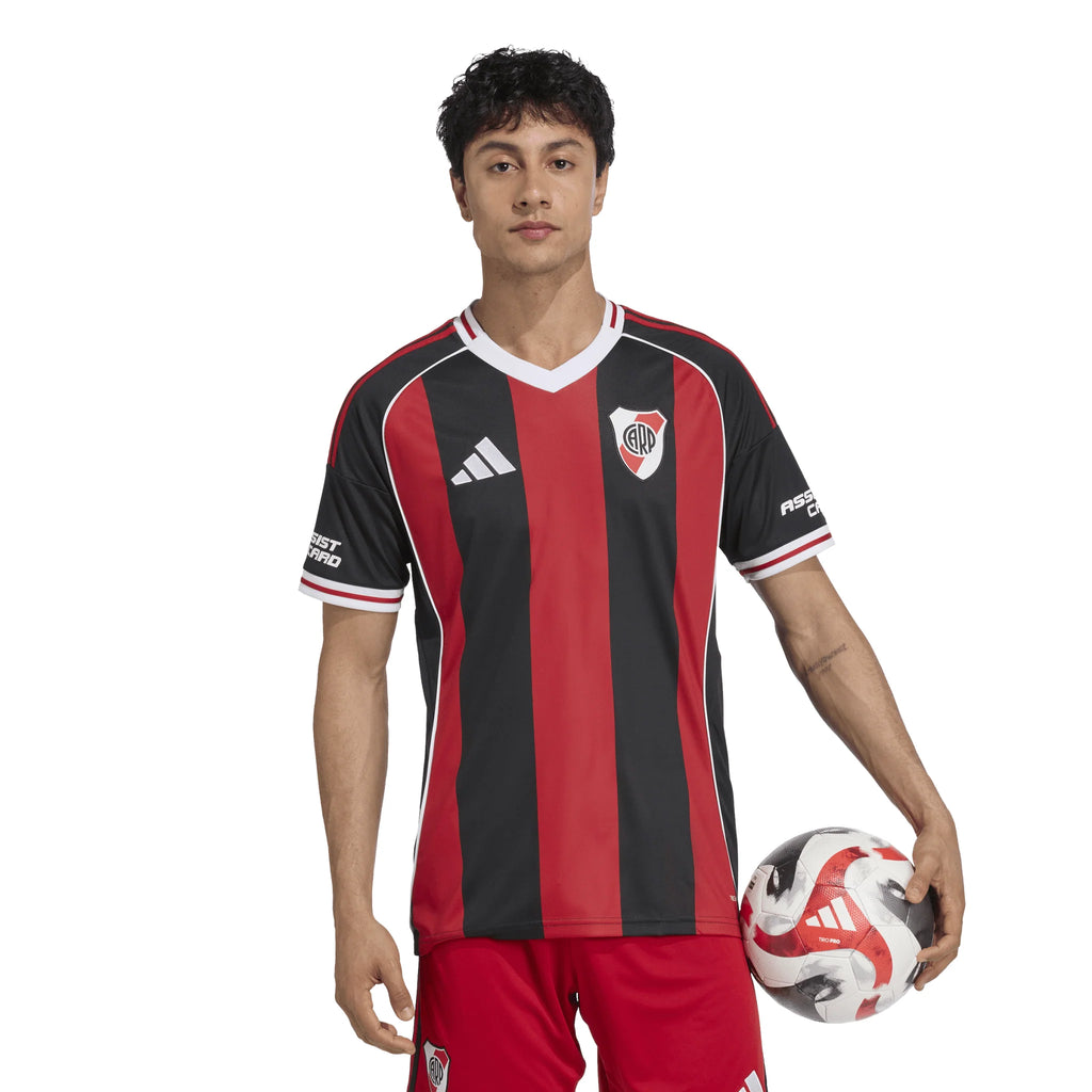 adidas River Plate Away Mens Soccer Jersey 25 26 Black