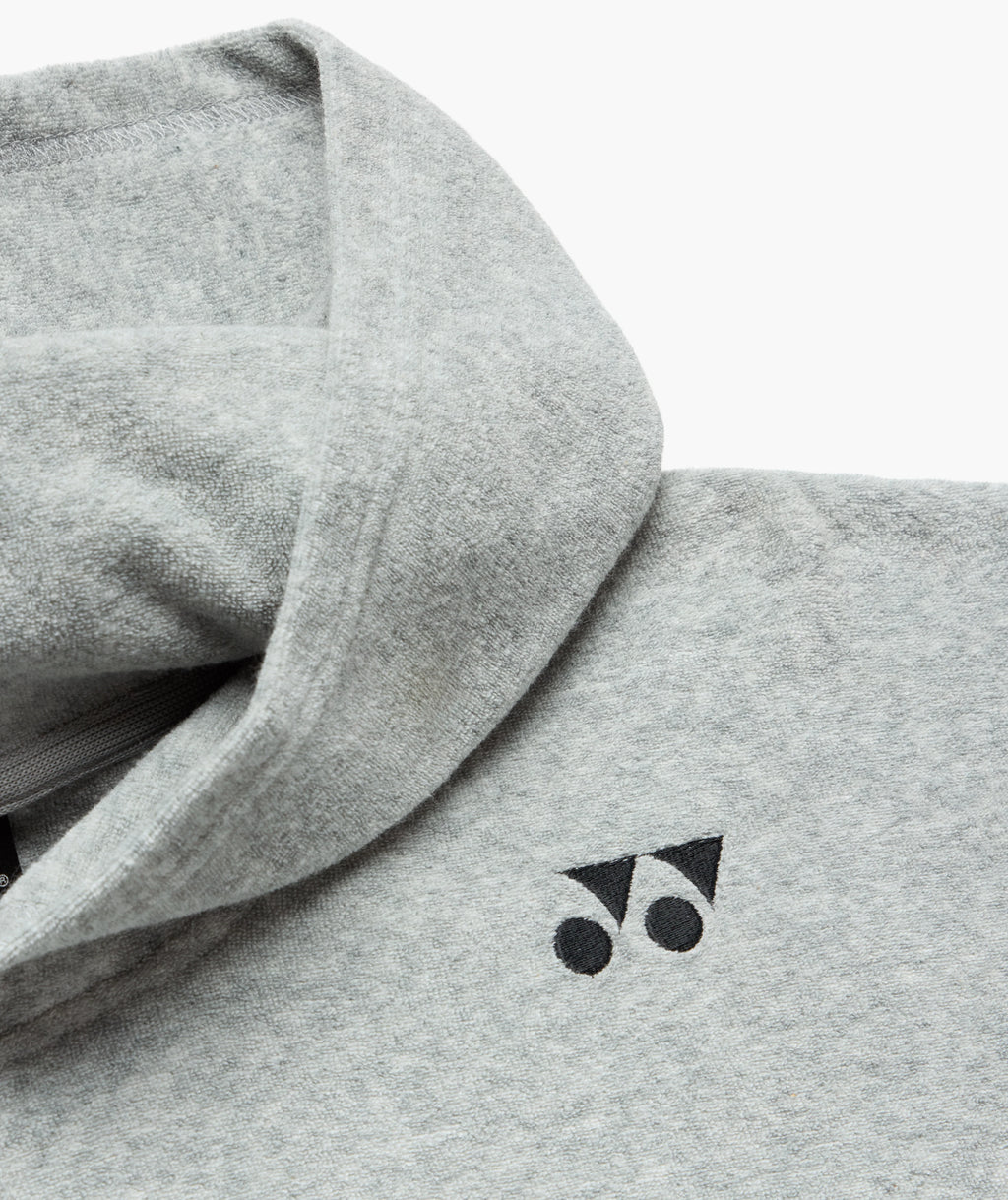 TERRY CLOTH WARM UP HOODIE