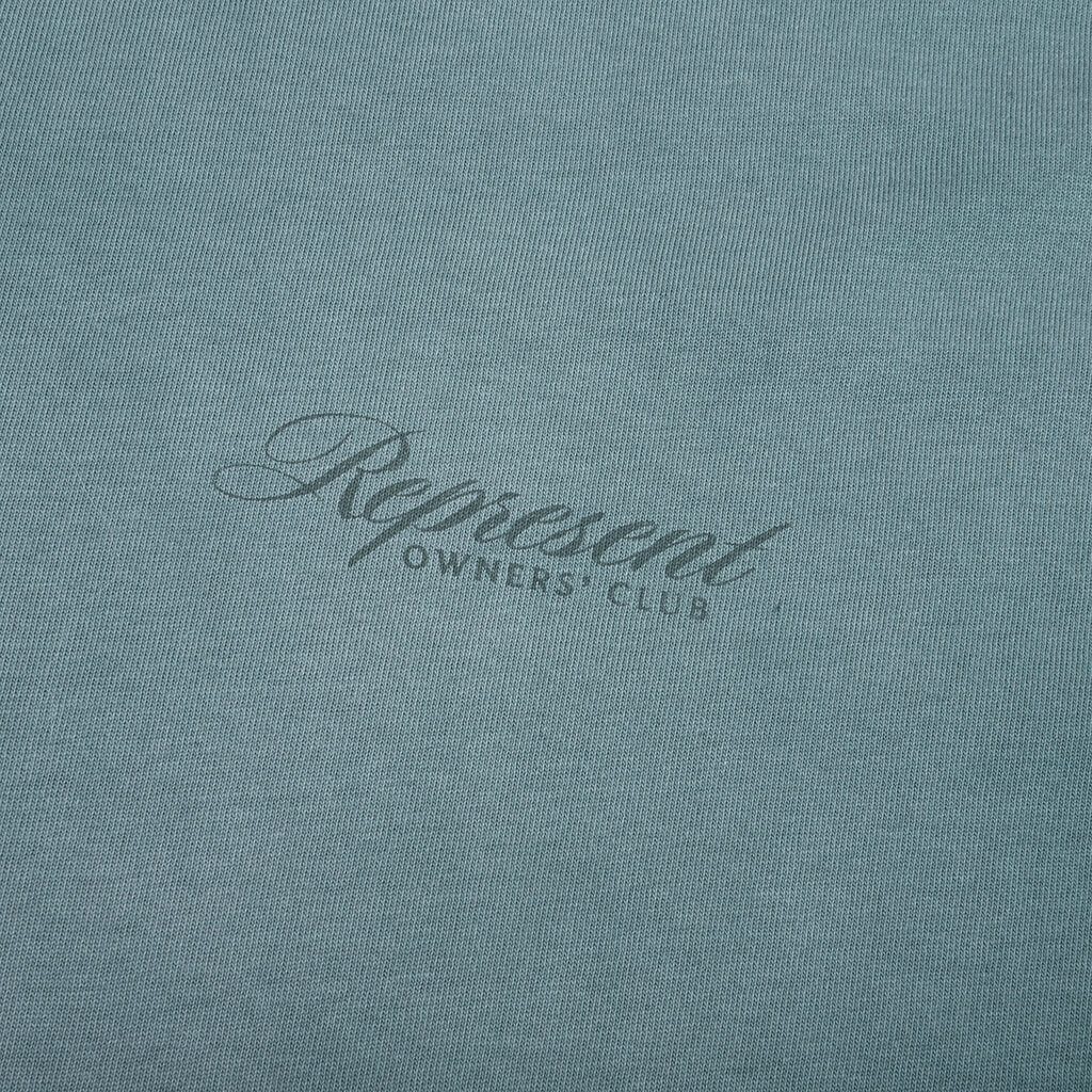 Owner Club Script T Shirt Vintage Green