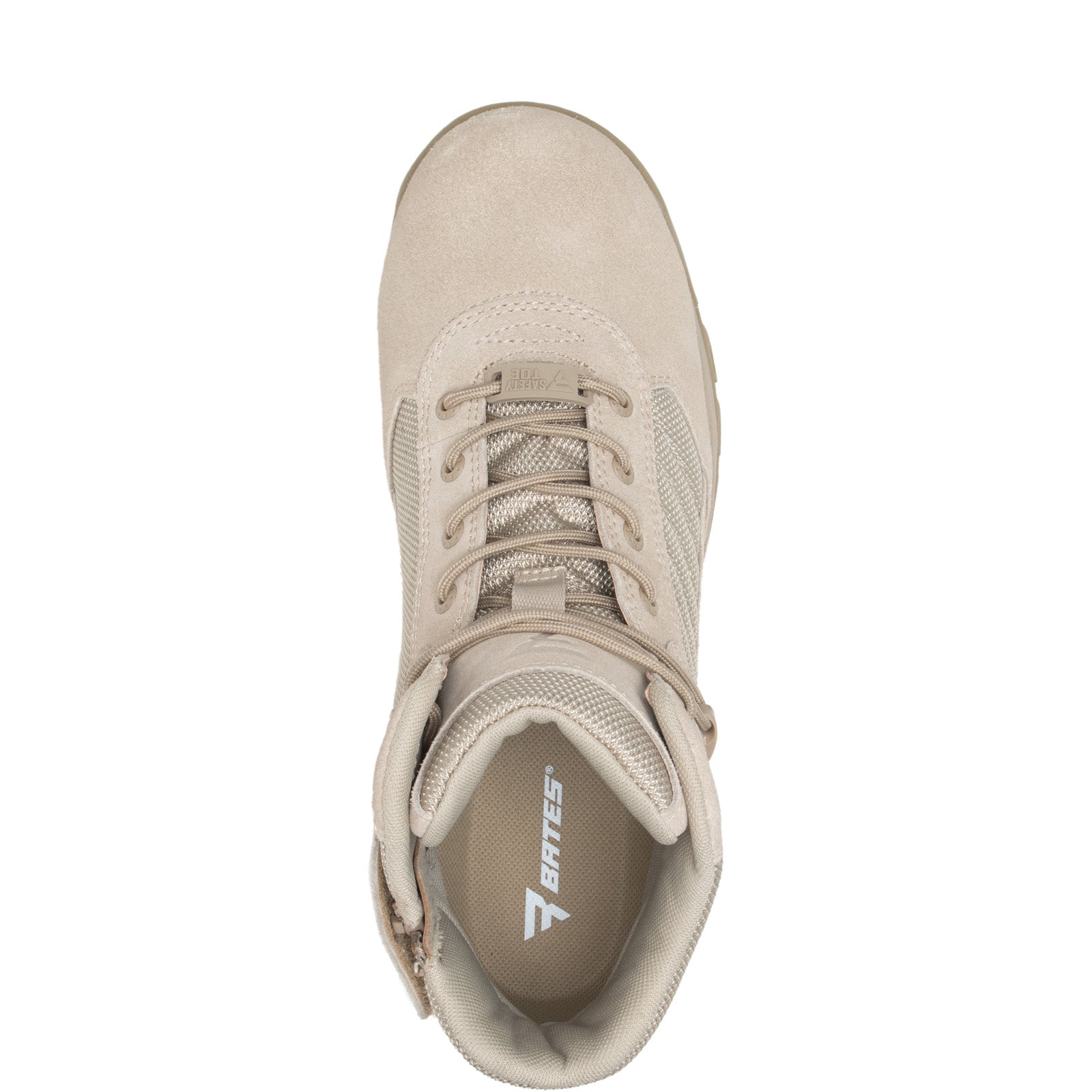 Bates Tactical Sport 2 Mid Side Zip Composite Toe Mens Beige Tactical Boots